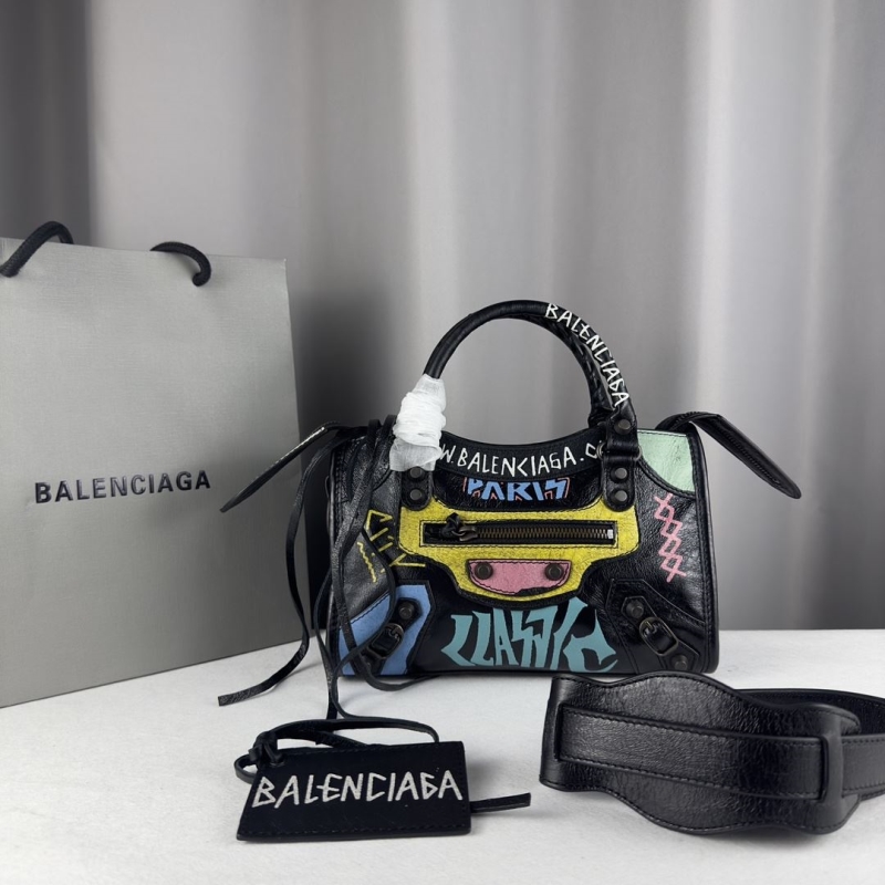 Ba*len*cia*ga top handle bags